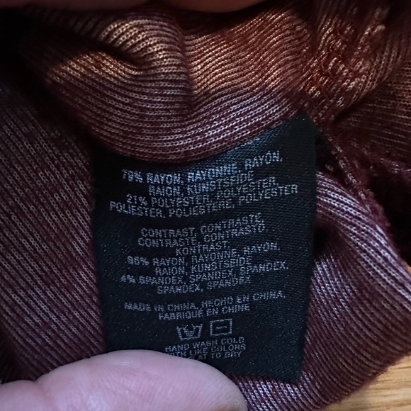 Michael Stars V-neck Velour Tee - Picture 5 of 5